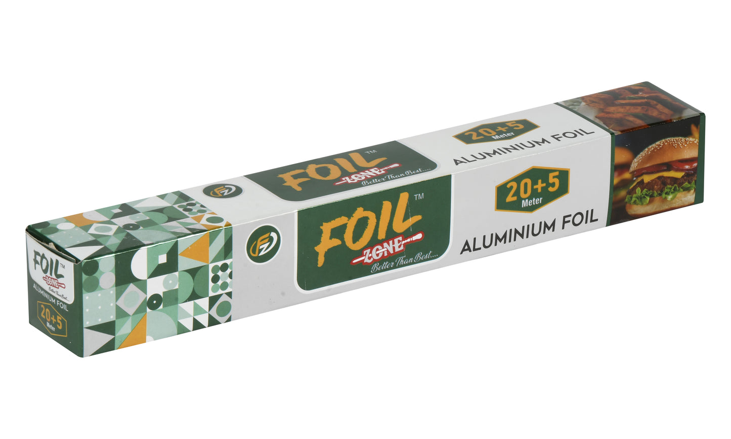 FOILZONE ALUMINIUM FOIL 25 METERS
